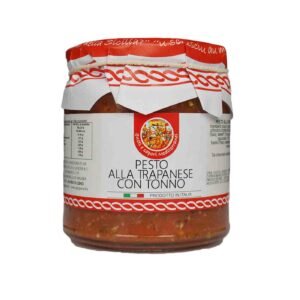 Pesto pomidorowe z tuńczykiem alla trapanese