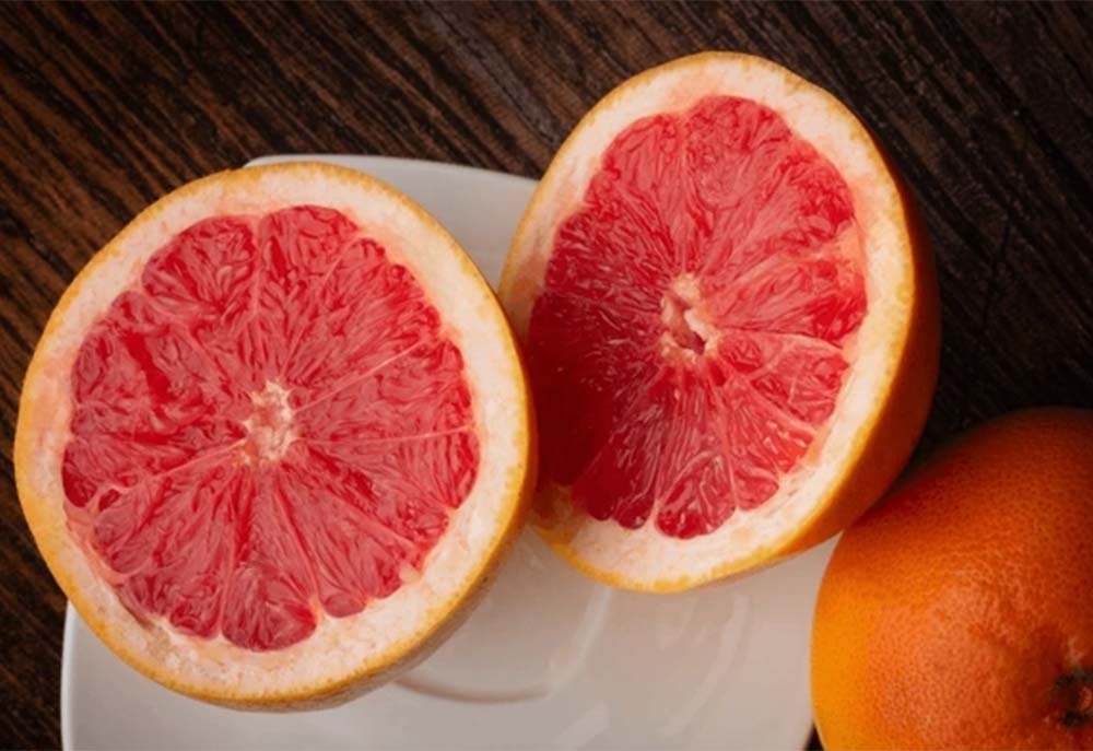 Konfitura z sycylijskiego czerwonego grejpfruta, czerwony grejpfrut, sycylia, różowy grejpfrut, owoc, delikatesy włoskie