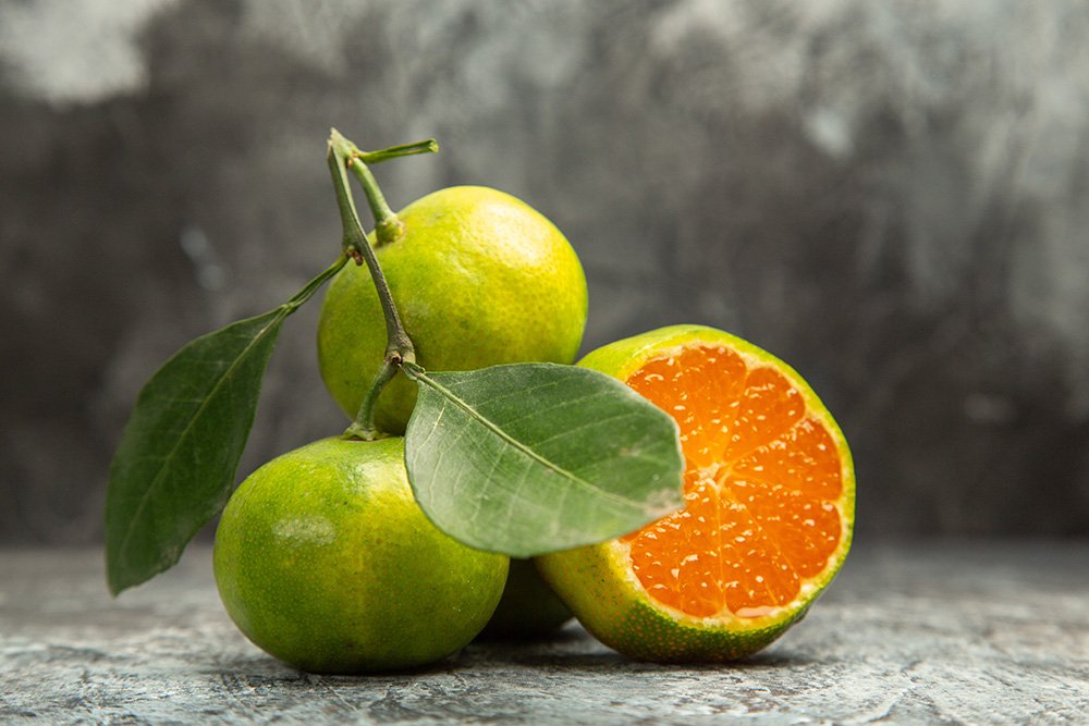 Zielone mandarynki, lemoniada z zielonych mandarynek sycylijskich, sycylijska lemoniada